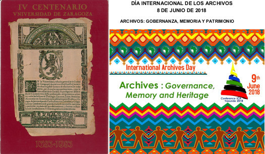 Cartel presentación Día Internacional de los archivos